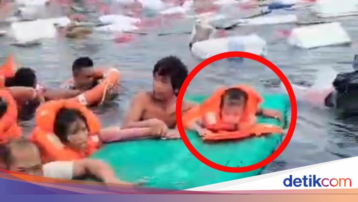 KM Cahaya Intan Selebes Sinks in Southeast Sulawesi, Toddler Found Adrift at Sea