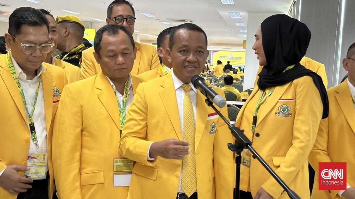 Bahlil Orders Party Members to Increase Golkar's Vote Share by 20 Percent in 2029 Elections