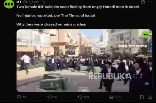 Female Israeli Soldiers Chased by Angry Haredi Jews, Nearly Mobbed by the Crowd