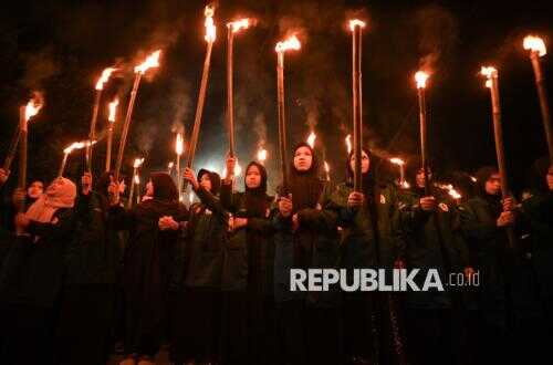 Interfaith Communities Hold Cultural Parade in Serang to Welcome Ramadan
