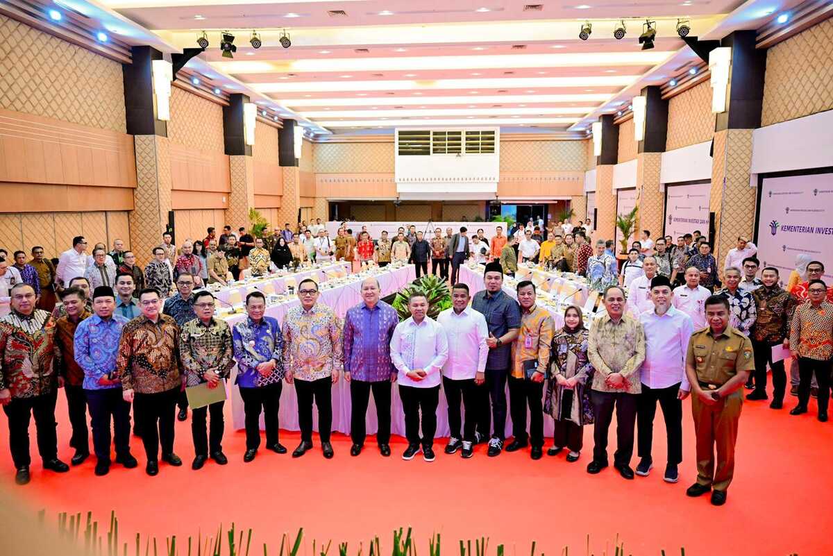 Riau Governor and Regional Heads Meet Investment Minister to Accelerate Regional Development