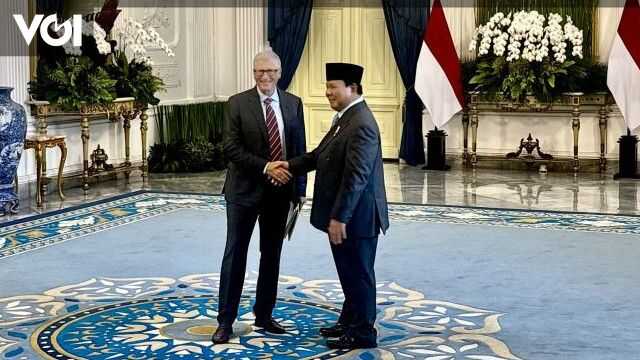 President Prabowo Welcomes Bill Gates at Merdeka Palace to Discuss Sustainable Development