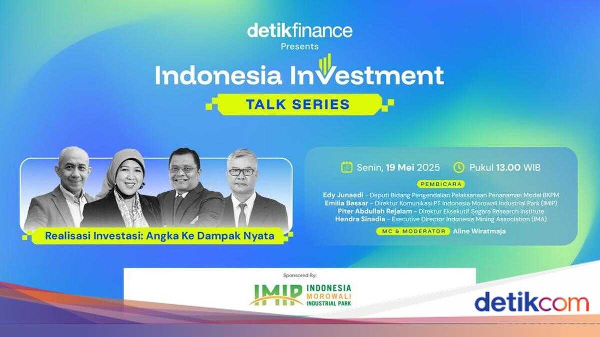 Indonesia's Q1 2025 Investment Reaches Rp 465.2 Trillion: Panel to Discuss Real Impact on Society