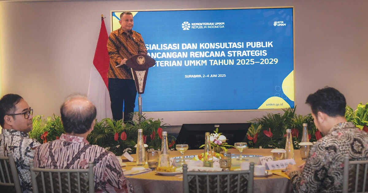 Deputy Minister Stresses Synchronisation and Collaboration to Advance MSMEs Across Indonesia