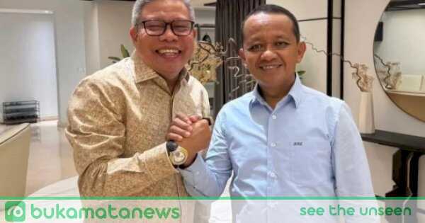 Taufan Pawe's Meeting with Golkar Chairman Bahlil Sparks Political Speculation Ahead of South Sulawesi Regional Congress