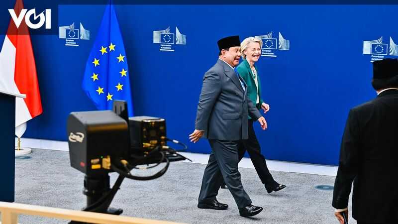 Prabowo Meets European Commission President to Accelerate Indonesia-EU Trade Agreement