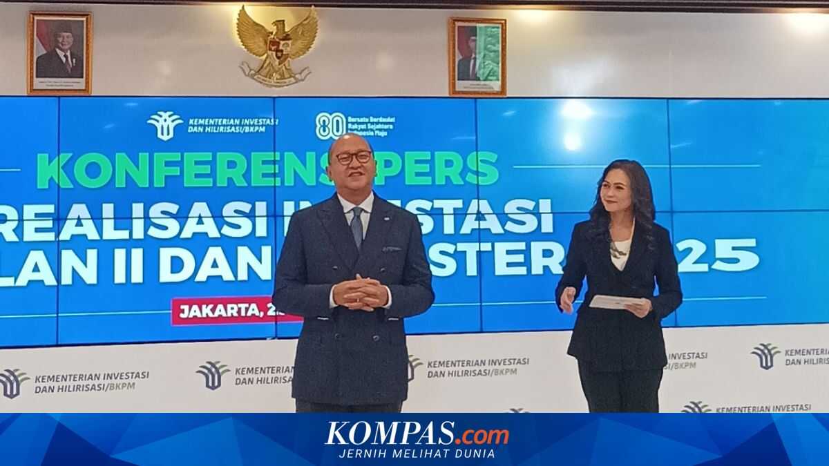 Investment Realisation Reaches Rp 942.9 Trillion in First Half of 2025