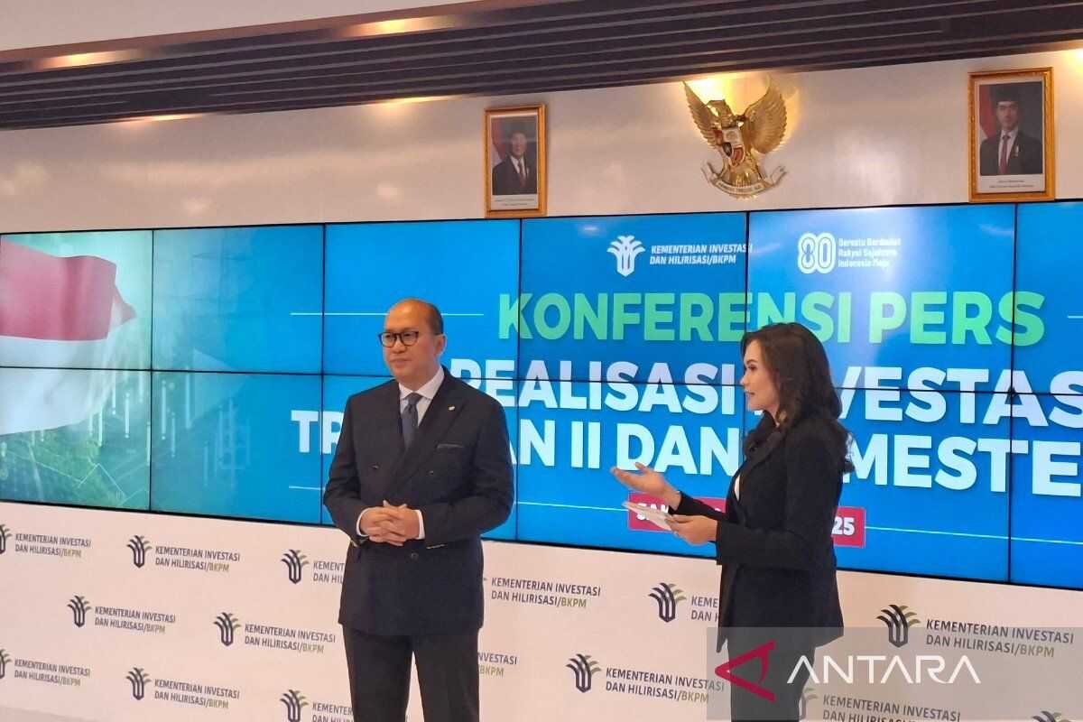 Investment Realisation Reaches Rp477.7 Trillion in Second Quarter of 2025