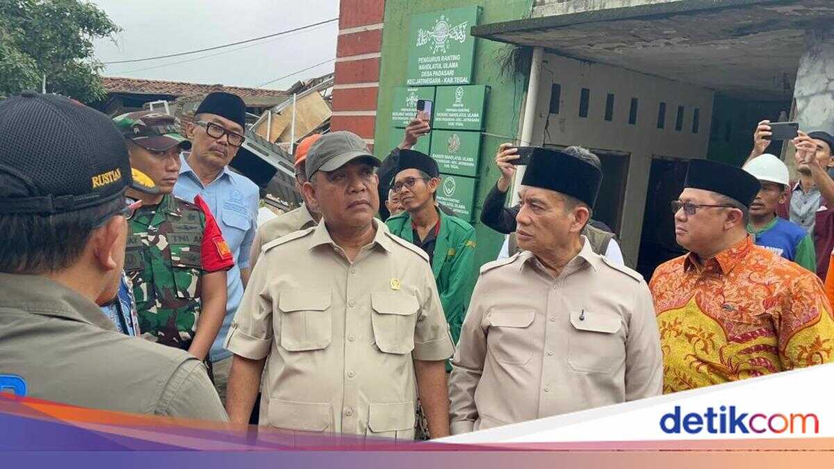 Muzani to Report to Prabowo on Land Movement Disaster in Padasari, Tegal