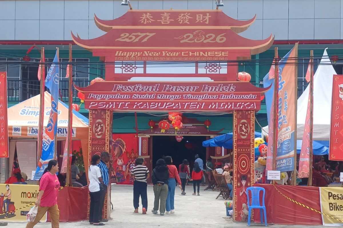38 MSMEs Participate in Mimika Lunar New Year Market Festival