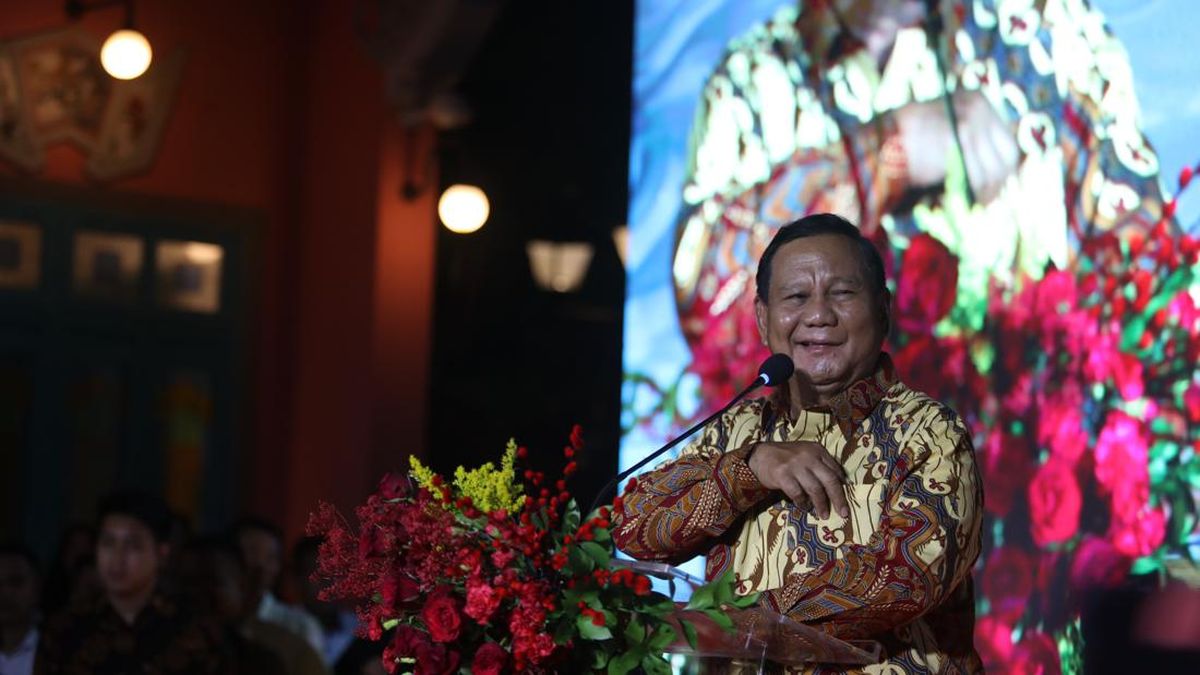 Prabowo Extends Lunar New Year Greetings: May It Bring Prosperity