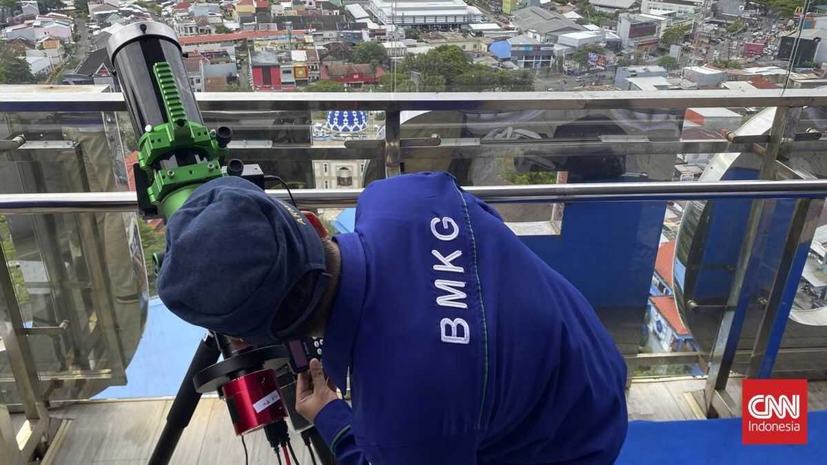 BMKG: Crescent Moon Not Yet Visible in Makassar Skies Today