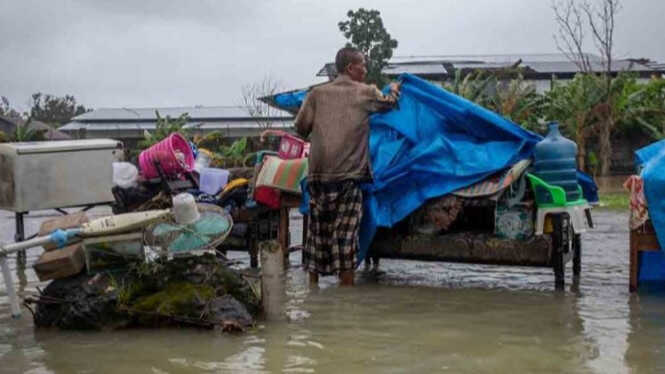 Flooding in Grobogan Regency Affects 9,736 Households Across 45 Villages