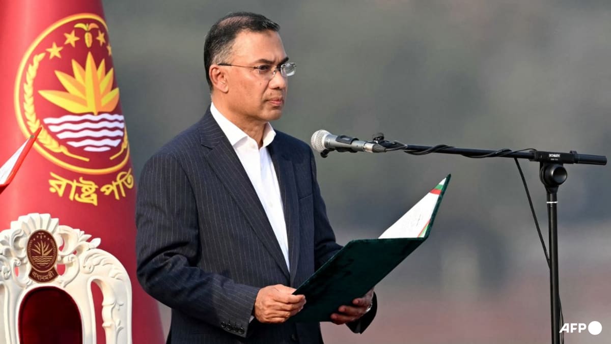 Tarique Rahman sworn in as Bangladesh's PM after landslide election victory