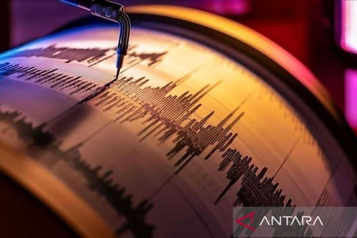 Magnitude 4.8 Earthquake Strikes South-West of Pangandaran