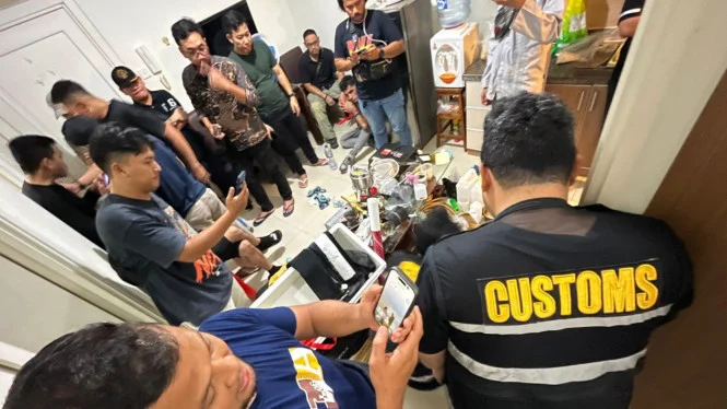 Customs and Police Raid Methamphetamine Laboratory in North Jakarta, 13 Kg of Narcotics Seized