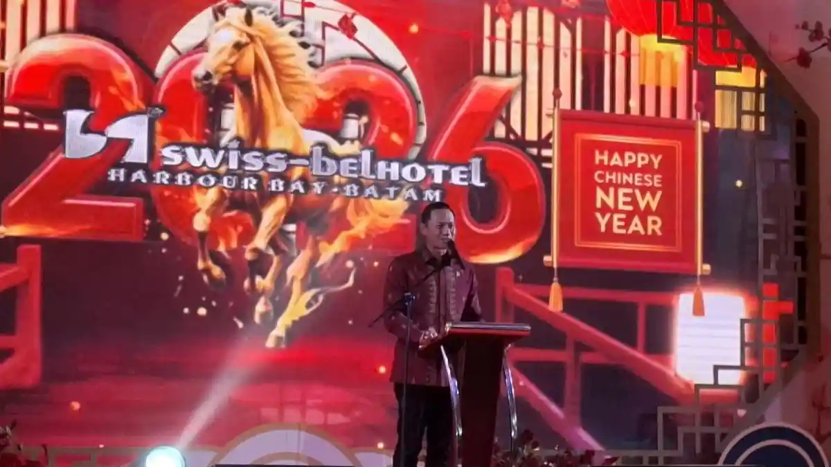 AHY Attends Chinese New Year 2577 Celebration in Batam, Urges Hard Work and Bold Transformation