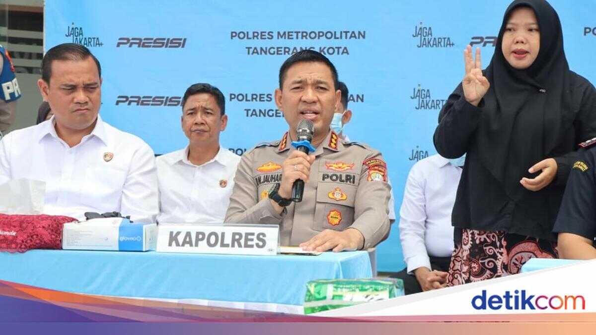 Tangerang Police Bust 25 Kg Methamphetamine Ring, Two Recidivists Arrested