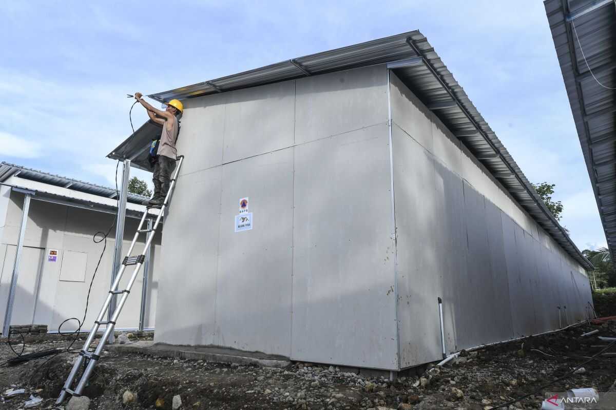 Acceleration of second temporary housing project for disaster survivors in Agam