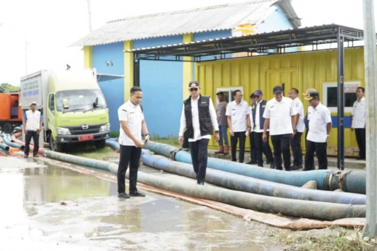 Lamongan Regency Deploys 15 Pumps to Tackle Bengawan Jero Flooding