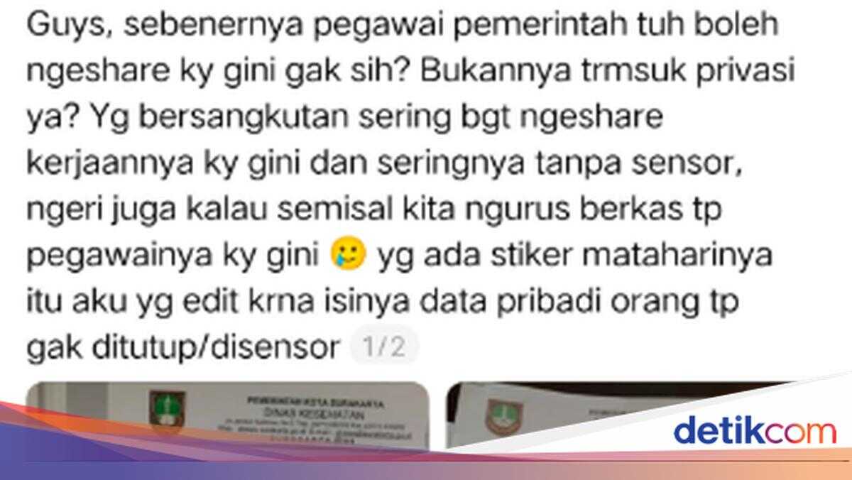 Reason Revealed Behind Sub-District Official Sharing Rio Haryanto's Documents on Social Media