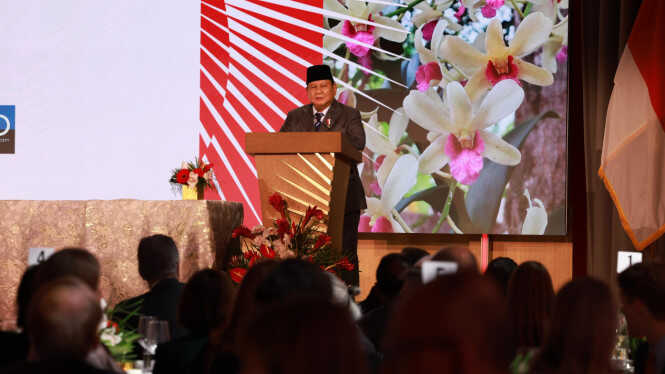 Prabowo Boasts to US Business Leaders That Indonesia Has Never Defaulted on Debt