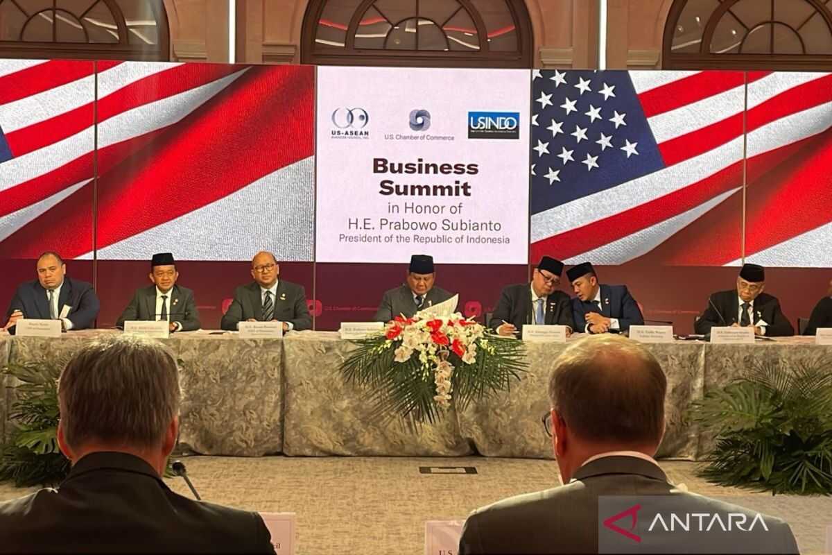 Prabowo pledges growth above five per cent, courts US investors