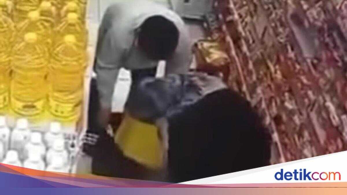 Viral CCTV Footage Shows Shoplifting Gang in Action at Cibinong Minimarket, Police Investigate