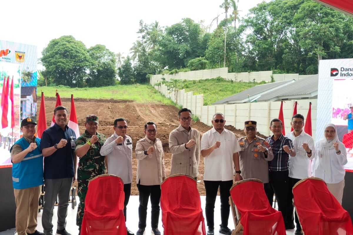 Danantara builds permanent housing in Tanah Datar as part of economic recovery effort