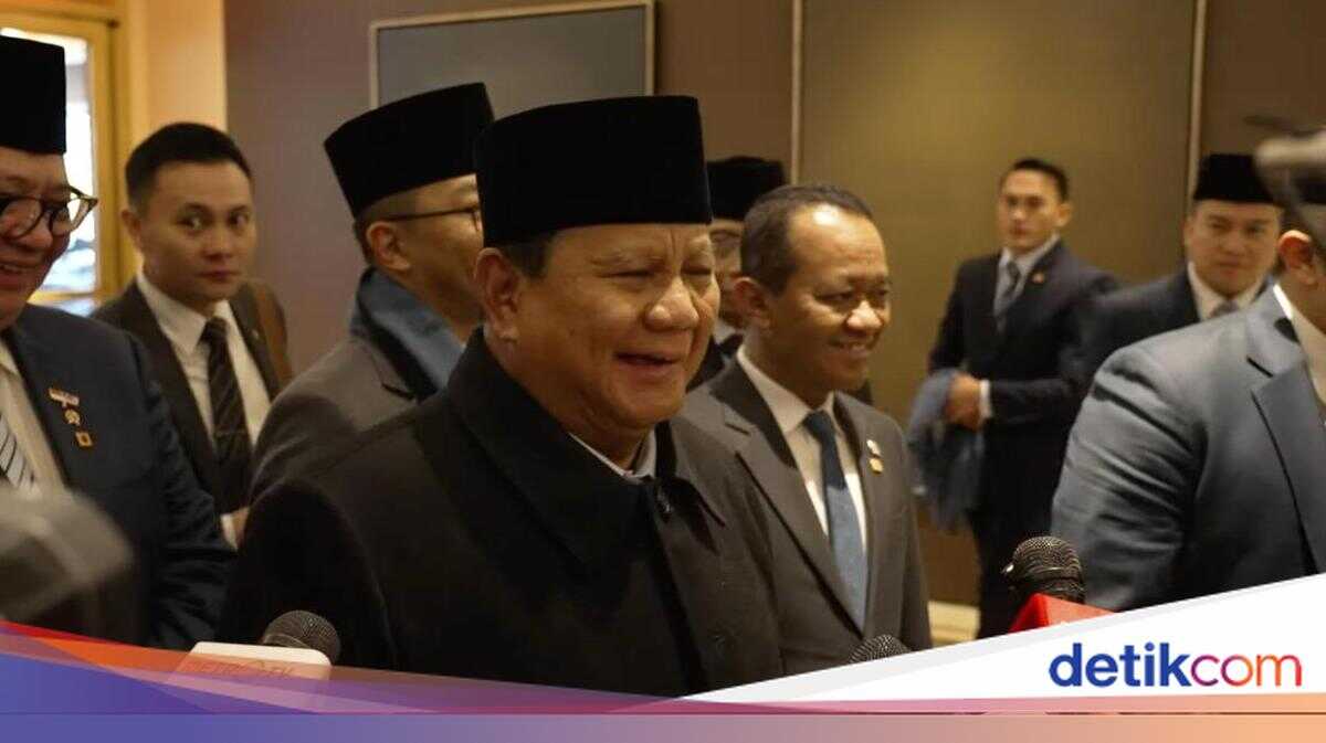 Prabowo Laughs Off Trump's 'I Don't Wanna Fight Him' Remark