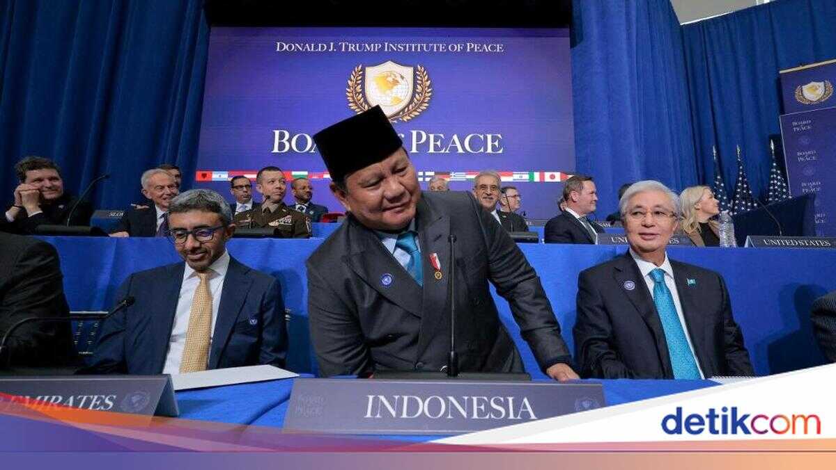 Trump Heaps Praise on Prabowo at Inaugural Board of Peace Summit