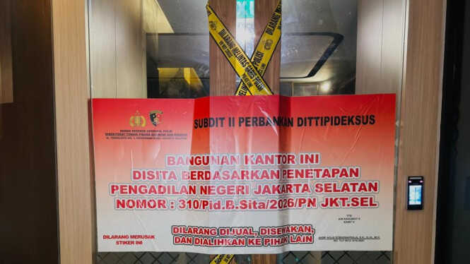Criminal Investigation Agency Seizes 3 Offices and 1 Shophouse in Rp 2.4 Trillion PT DSI Fraud Case