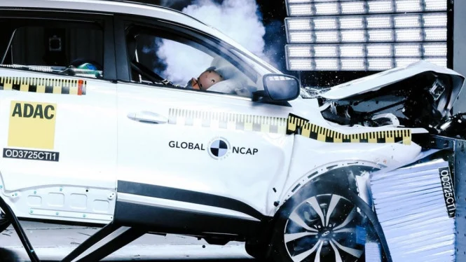 Chery Tiggo 7 Pro Receives Low Score in Crash Test