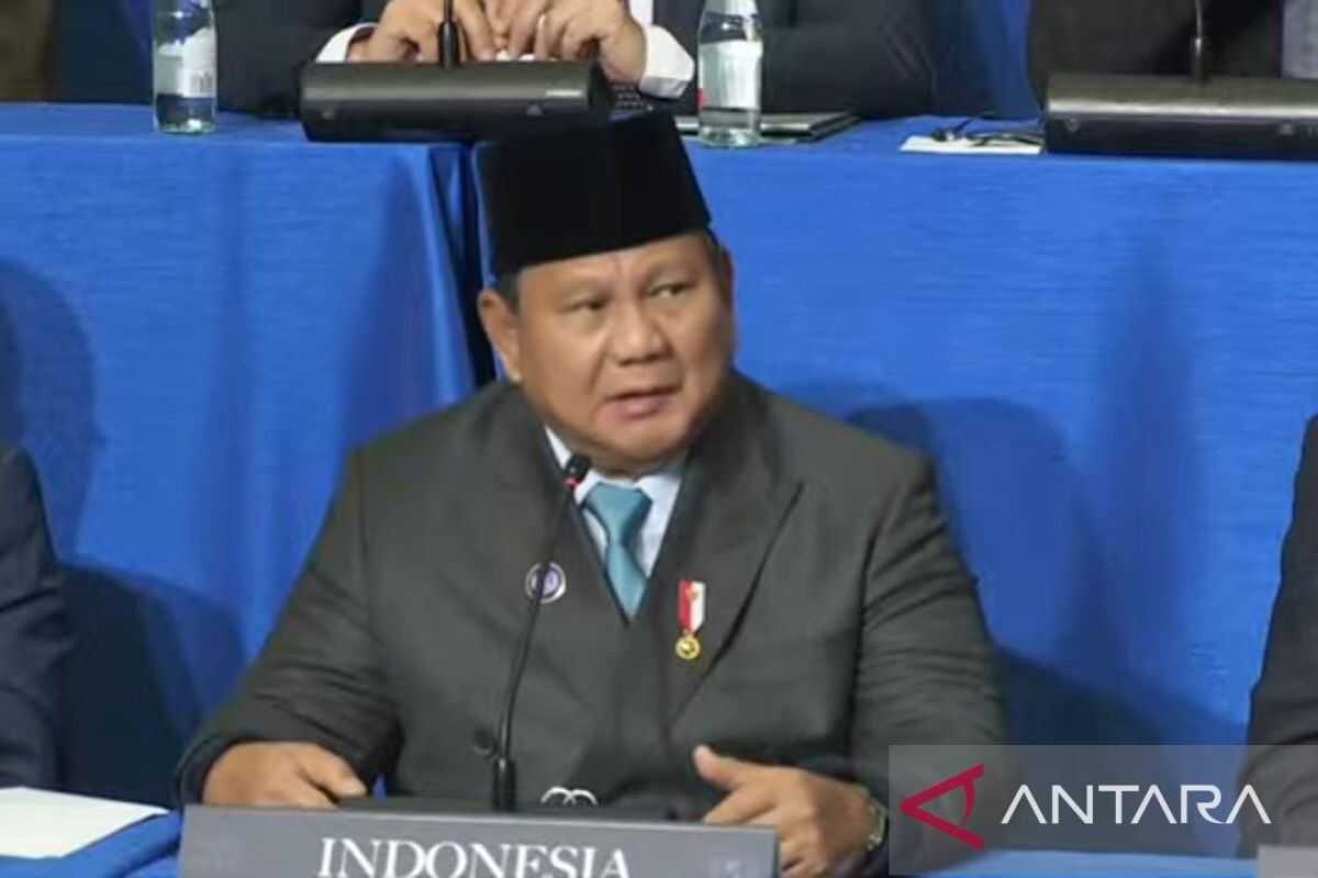 President Prabowo pledges 8,000 troops for Gaza peace force