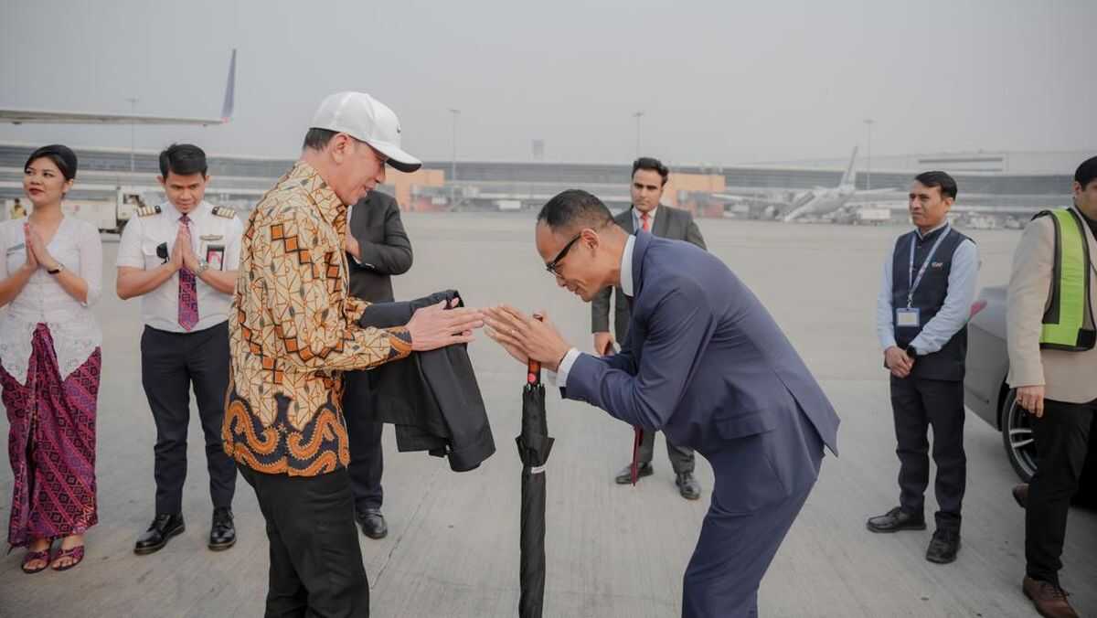 Jokowi Attends Bloomberg New Economy Forum in India