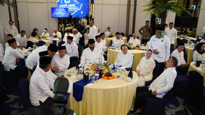 Surya Paloh Speaks on the Meaning of Ramadan Before Puan, Anies and Other National Figures