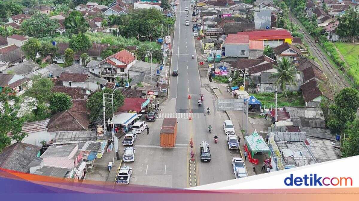 ETLE Precision Drone Patrol Monitors Traffic on Sukaraja-Sukabumi Route Ahead of Operasi Ketupat 2026