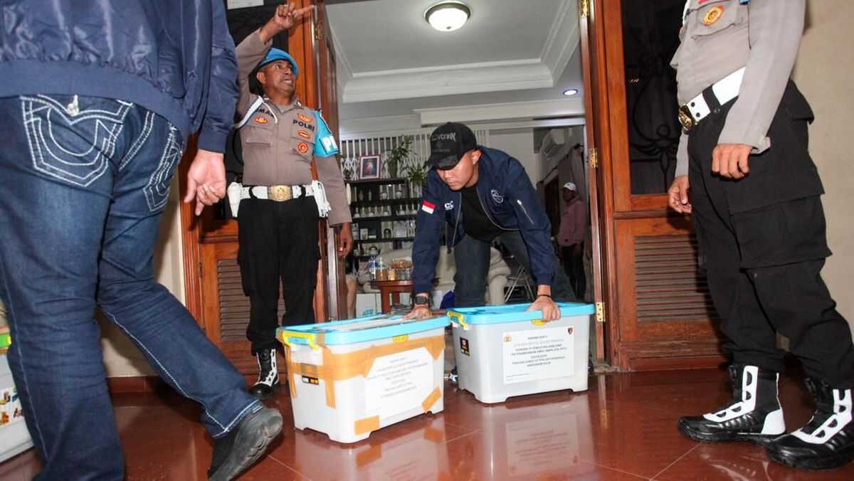 Criminal Investigation Agency Seizes 4 Boxes of Gold Bars Linked to Rp25.8 Trillion Money Laundering Case