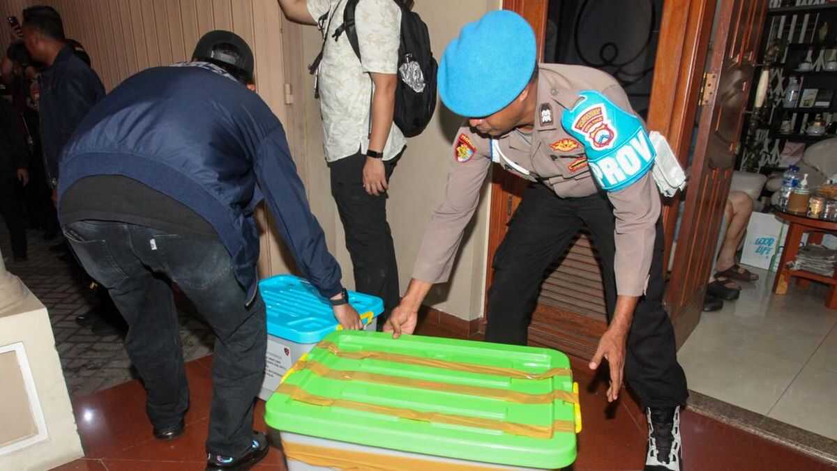 Criminal Investigation Agency Tests Gold Bars Seized in Illegal Mining Money Laundering Case