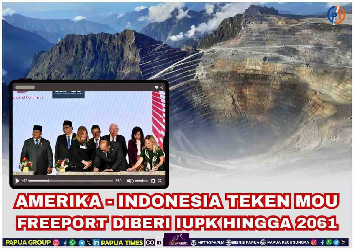 United States and Indonesia Sign MoUs Worth US$38.4 Billion; Freeport Granted Mining Permit Extension to 2061