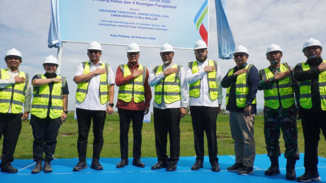 Inalum Focuses on Education and Health to Accelerate Disaster Recovery in West Sumatra