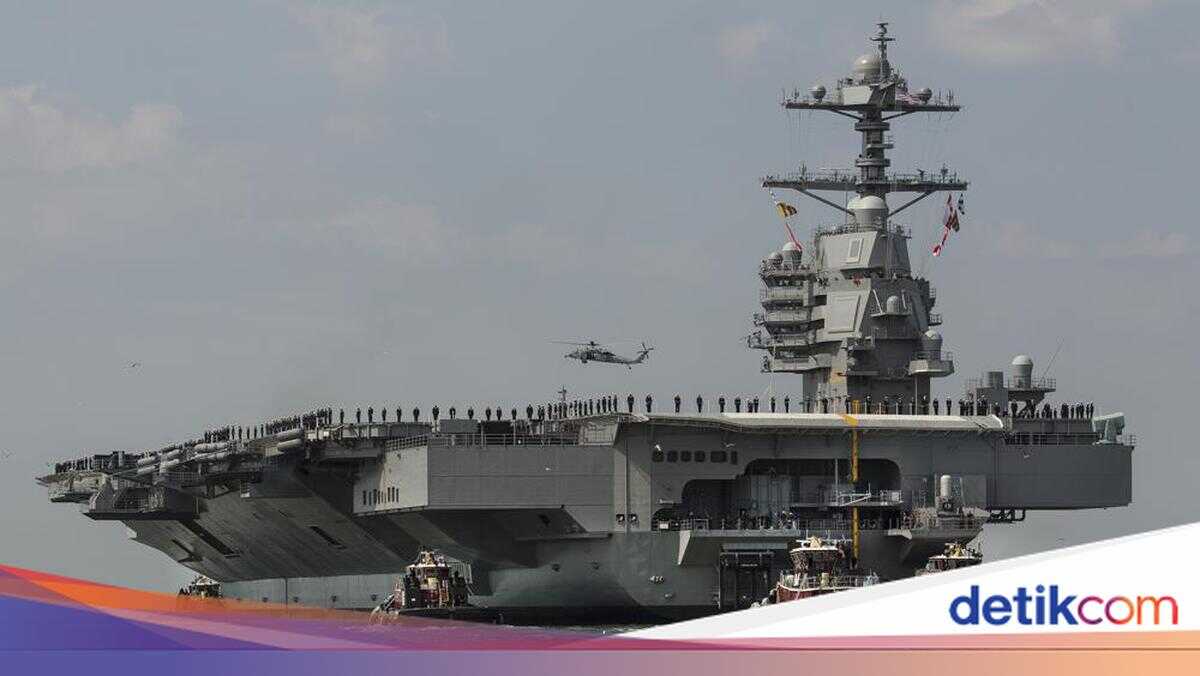 Largest Aircraft Carrier Docks in Mediterranean: Is a US Strike on Iran Drawing Closer?