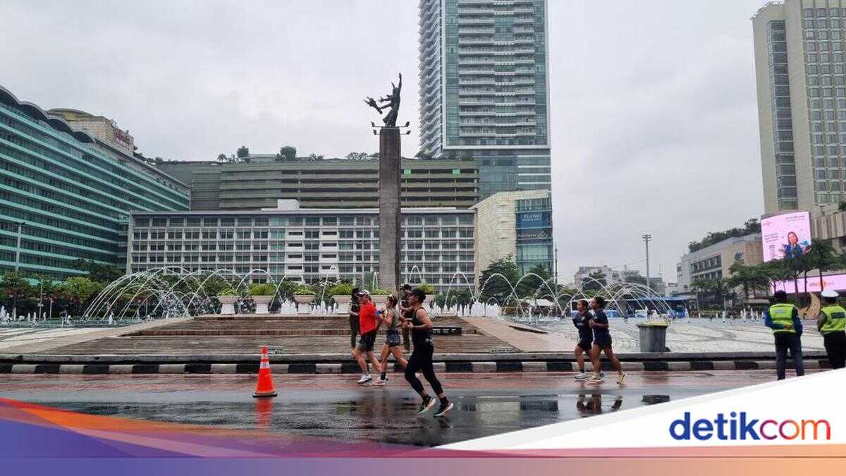 Jakarta Car Free Day Quieter During First Week of Ramadan, but Residents Remain Enthusiastic About Exercise