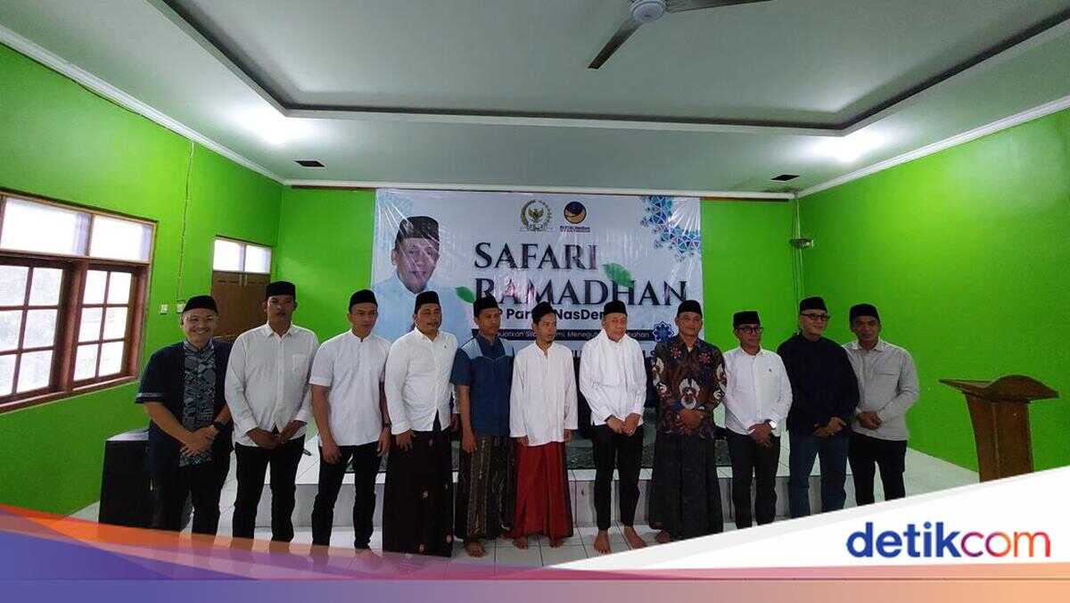 Ramadan Safari in Cirebon: Saan Pushes to Strengthen NasDem-Pesantren Synergy