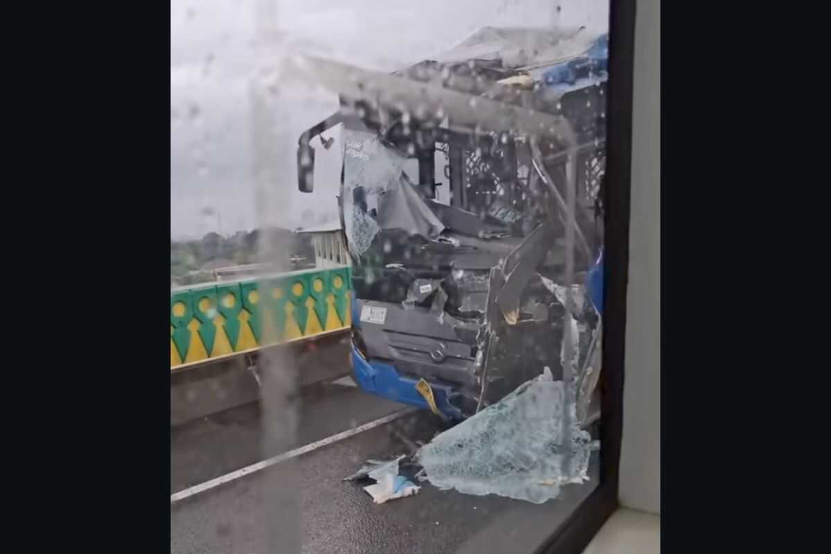 Cause of Transjakarta Corridor 13 bus accident still under investigation