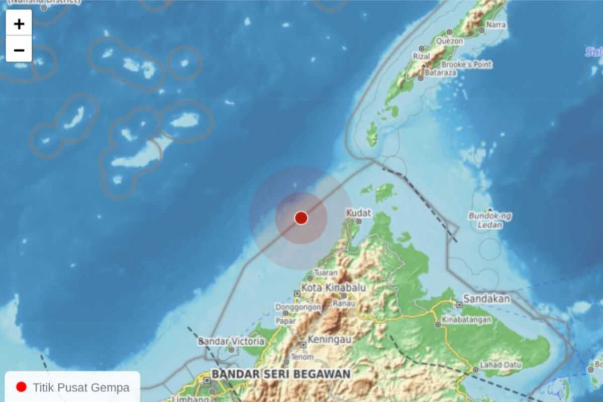 7.1-Magnitude Earthquake Strikes Sabah, No Tsunami Risk in Indonesia