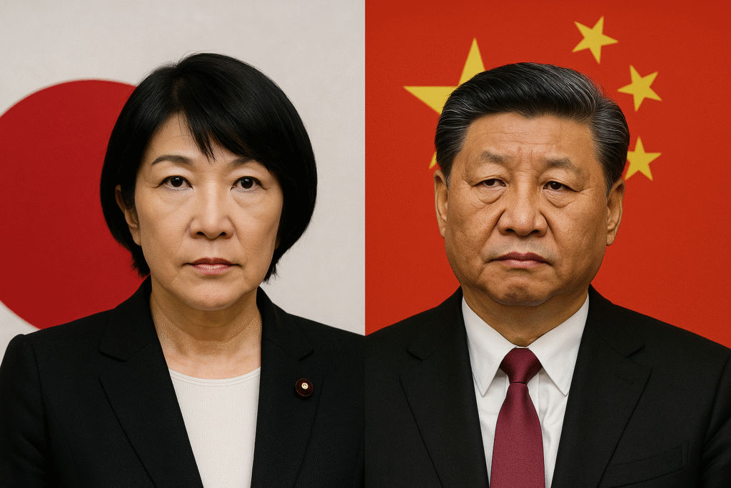 China-Japan tensions sharpen over Taiwan, raising regional security concerns