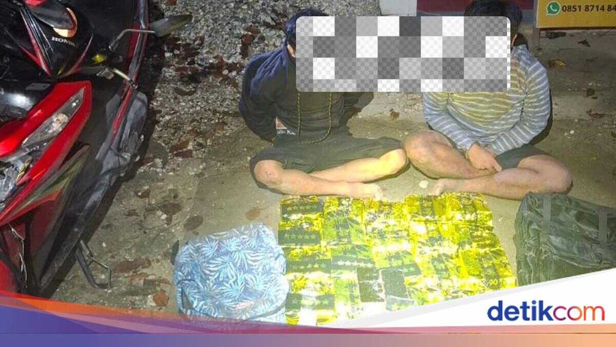 Dramatic Chase of 19kg Methamphetamine Couriers in Riau Ends in Collision with Bread Vendor