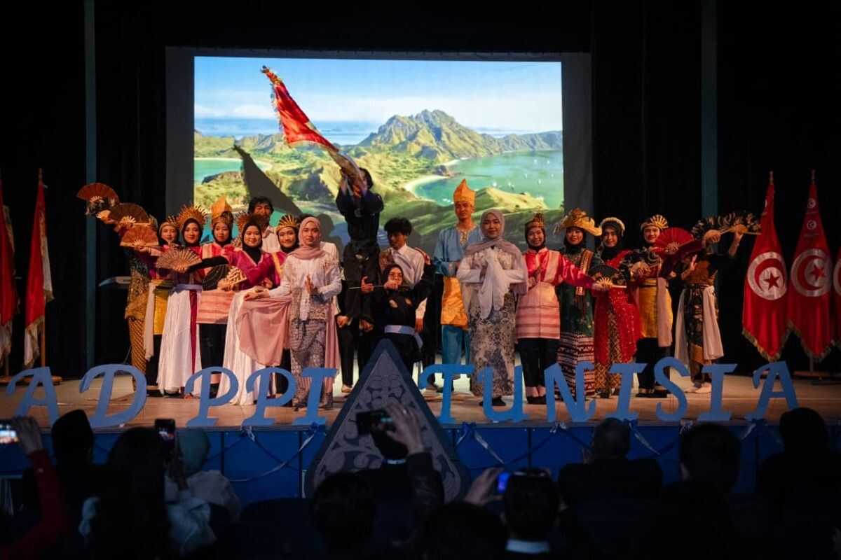 Celebrating 32nd Anniversary, Indonesian Students' Association in Tunisia Promotes Nusantara Culture