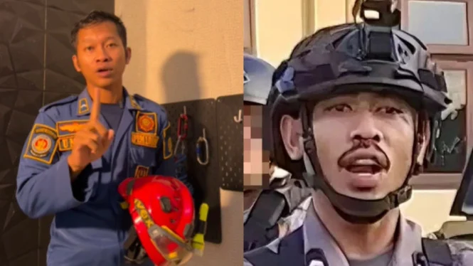 Firefighter Rebukes Mobile Brigade: Helmets Are for Protection, Not for Crushing Civilians' Heads